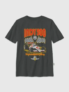 Indy 500-T-shirt met print voor kinderen