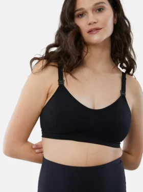 Ingrid and Isabel Basics Naadloze 2-in-1-borstvoedings- en kolfbeha voor zwangere vrouwen, set van 2
