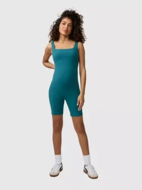 Ingrid en Isabel: de korte sportieve zwangerschapskleding-jumpsuit voor zwangere vrouwen