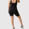 Ingrid en Isabel: de korte sportieve zwangerschapskleding-jumpsuit voor zwangere vrouwen