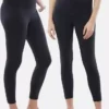 Ingrid en Isabel: set van twee postnatale leggings