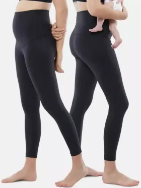 Ingrid en Isabel: set van twee postnatale leggings