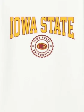 Iowa State University Collegiate Seal donkere grafische T-shirt