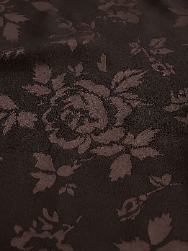 Jacquard crop-top