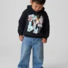 Jean-Michel Basquiat peuter-hoodie van Vintagesoft