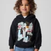 Jean-Michel Basquiat peuter-hoodie van Vintagesoft