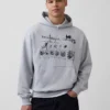 Jean-Michel Basquiat zware hoodie