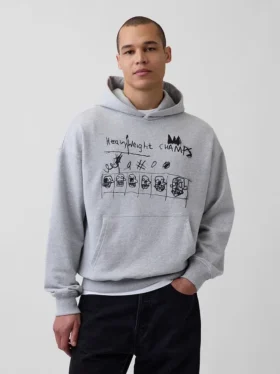 Jean-Michel Basquiat zware hoodie