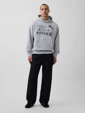 Jean-Michel Basquiat zware hoodie