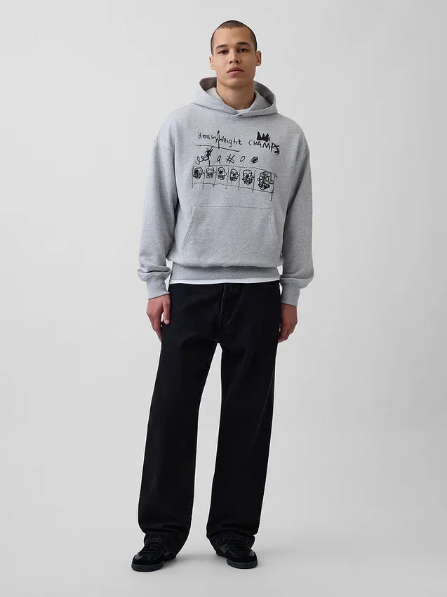 Jean-Michel Basquiat zware hoodie