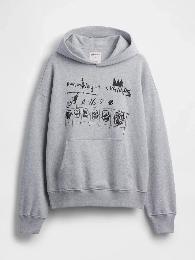Jean-Michel Basquiat zware hoodie