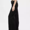 Jeans met extra hoge taille en wijde pijpen