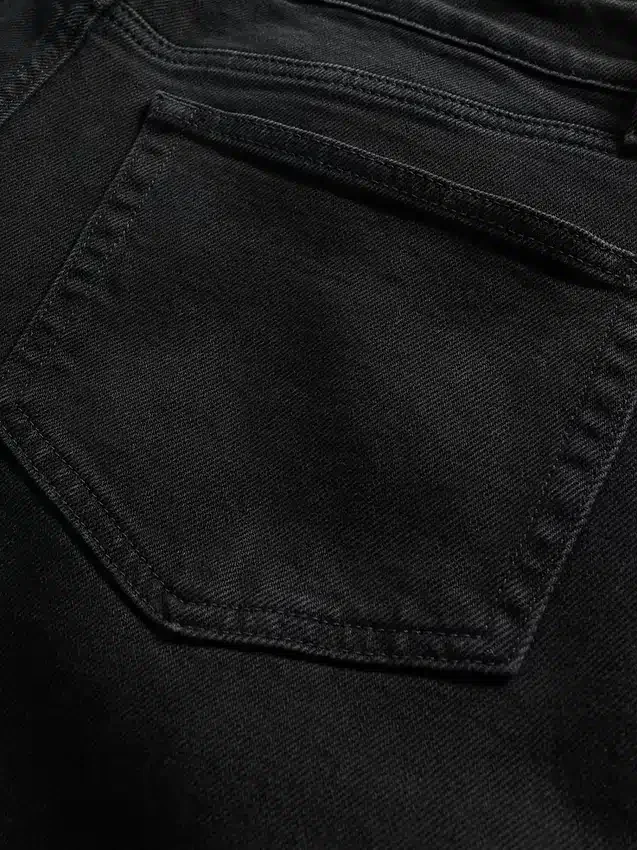 Jeans met extra hoge taille en wijde pijpen