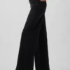Jeans met hoge taille en wijde pijpen