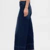 Jeans met hoge taille en wijde pijpen
