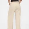 Jeans met hoge taille en wijde pijpen