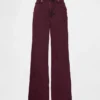Jeans met hoge taille en wijde pijpen