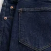Jeans met hoge taille en wijde pijpen