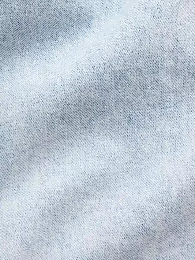 Jeans met hoge taille, wijde pijpen en enkellengte