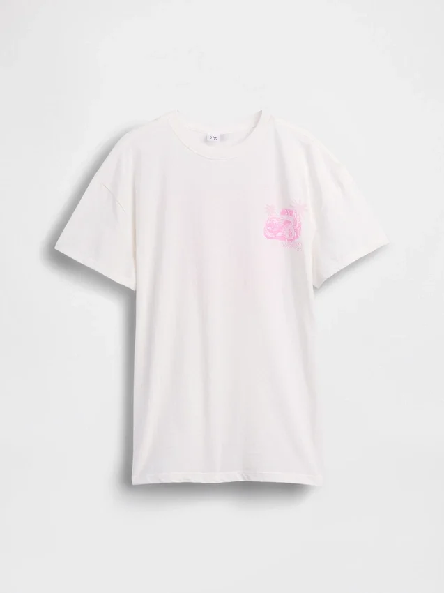 Jeep oversized T-shirt voor kinderen
