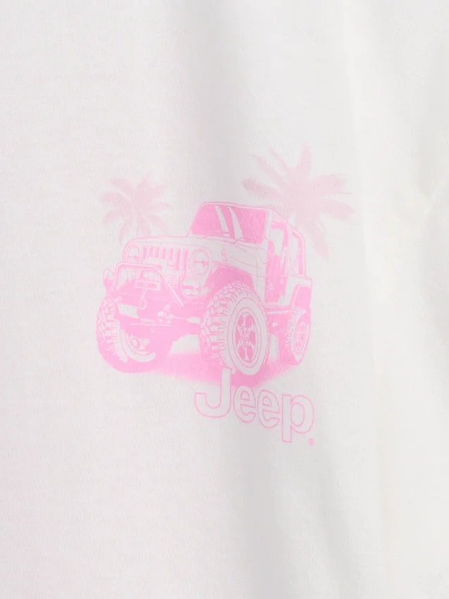 Jeep oversized T-shirt voor kinderen