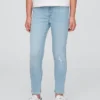 Jeggings voor kinderen met middelhoge taille en trekband