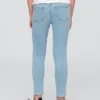 Jeggings voor kinderen met middelhoge taille en trekband