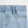 Jeggings voor kinderen met middelhoge taille en trekband