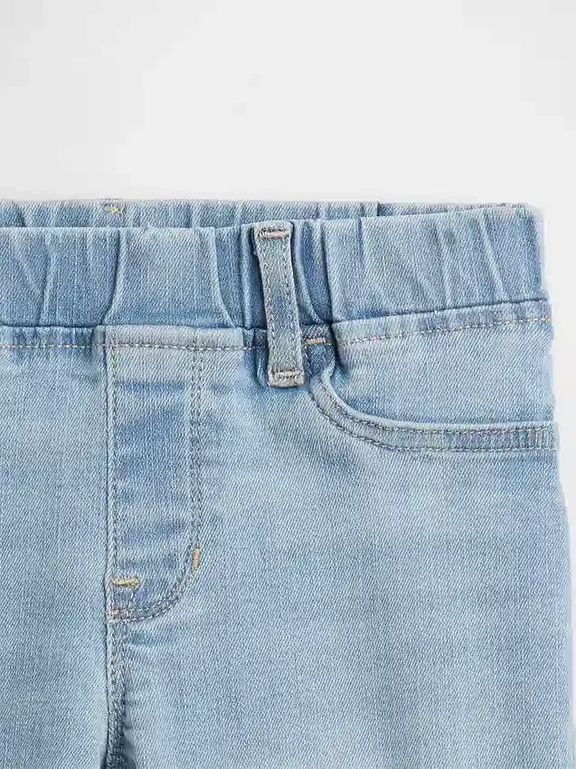 Jeggings voor kinderen met middelhoge taille en trekband