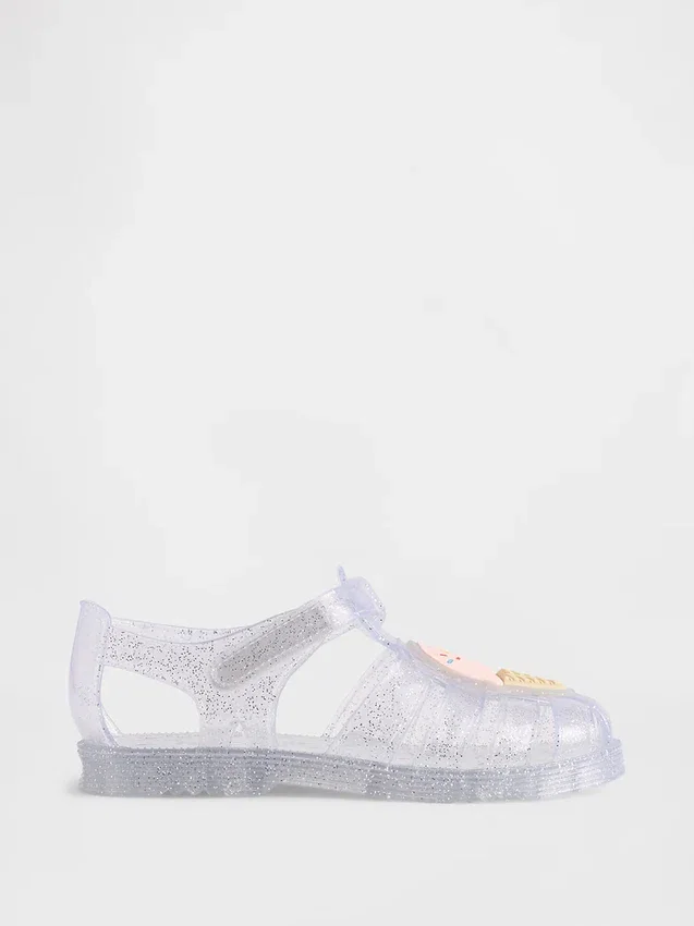 Jelly-sandalen voor peuters in vissersstijl