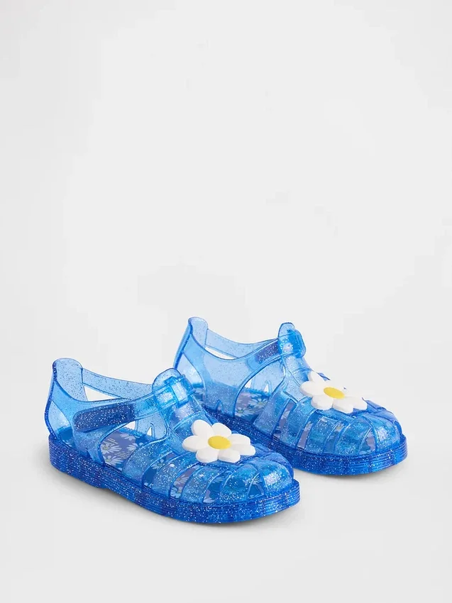 Jelly-sandalen voor peuters in vissersstijl