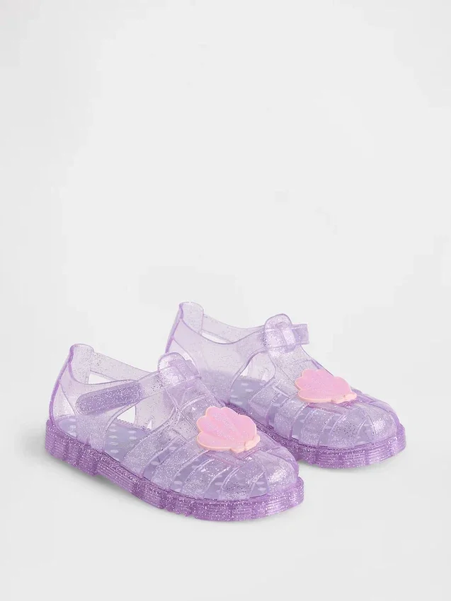 Jelly-sandalen voor peuters in vissersstijl