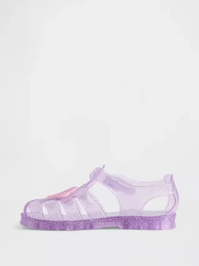 Jelly-sandalen voor peuters in vissersstijl