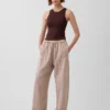 Jersey cropped tanktop