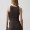 Jersey cropped tanktop