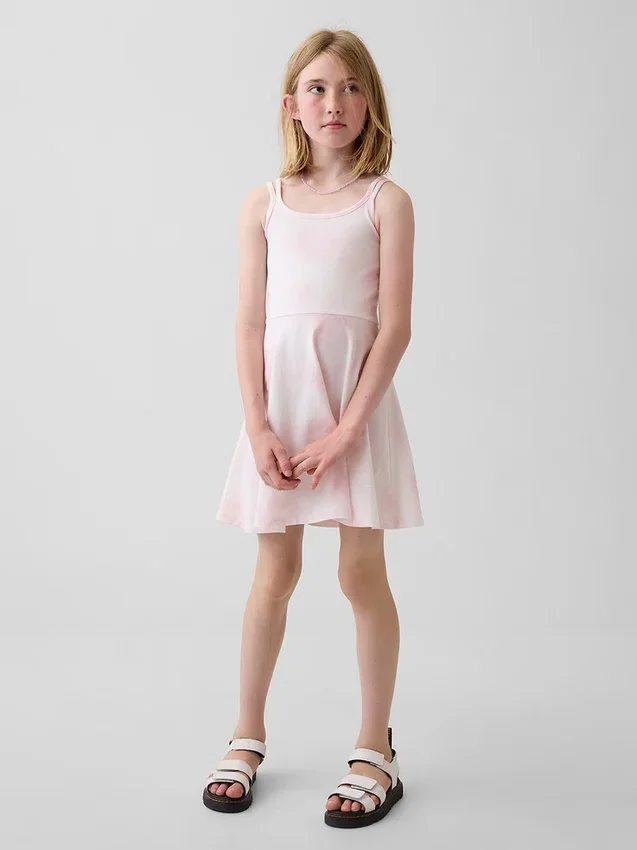 Jersey tanktopjurk voor kinderen