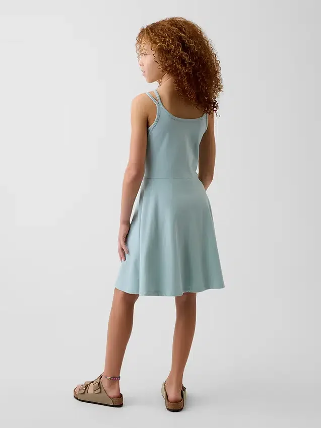 Jersey tanktopjurk voor kinderen