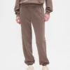 Joggingbroek met hoge taille en Vintagesoft-stof