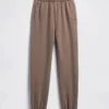 Joggingbroek met hoge taille en Vintagesoft-stof