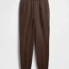 Joggingbroek met hoge taille en Vintagesoft-stof