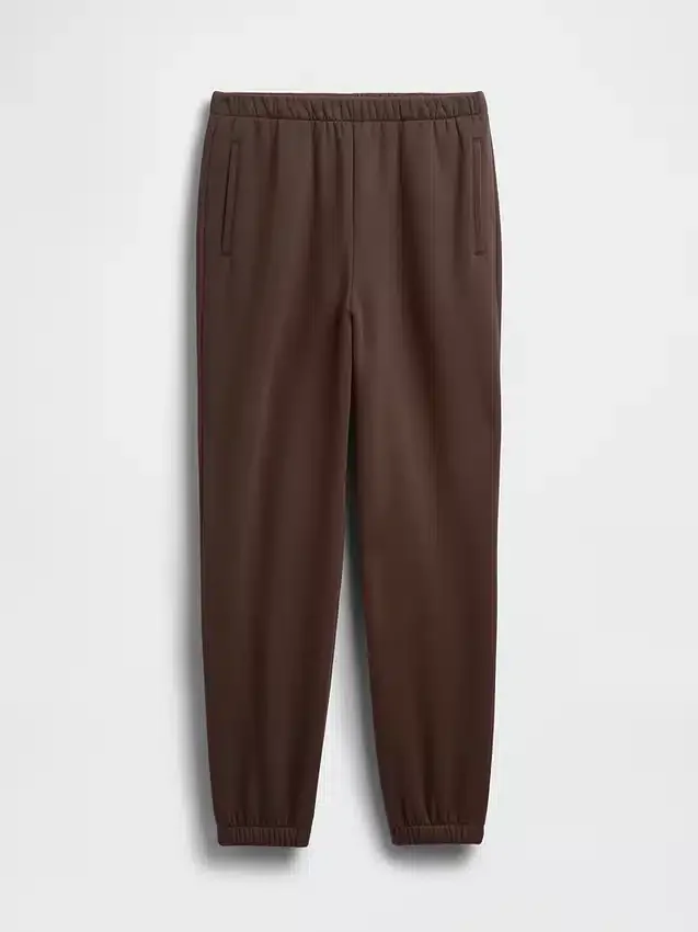 Joggingbroek met hoge taille en Vintagesoft-stof