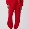 Joggingbroek van katoenen gaas