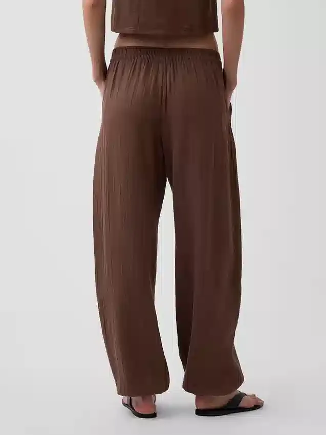 Joggingbroek van katoenen gaas