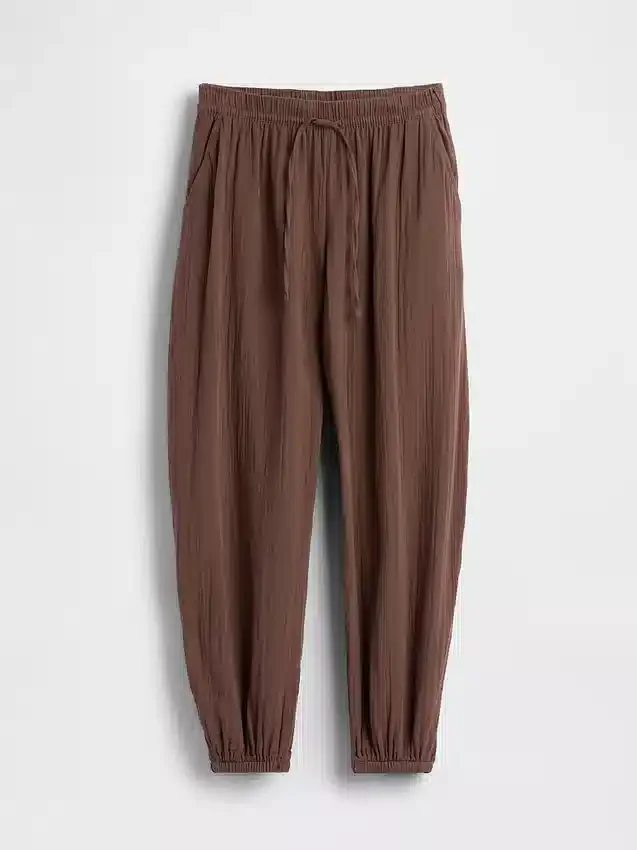 Joggingbroek van katoenen gaas