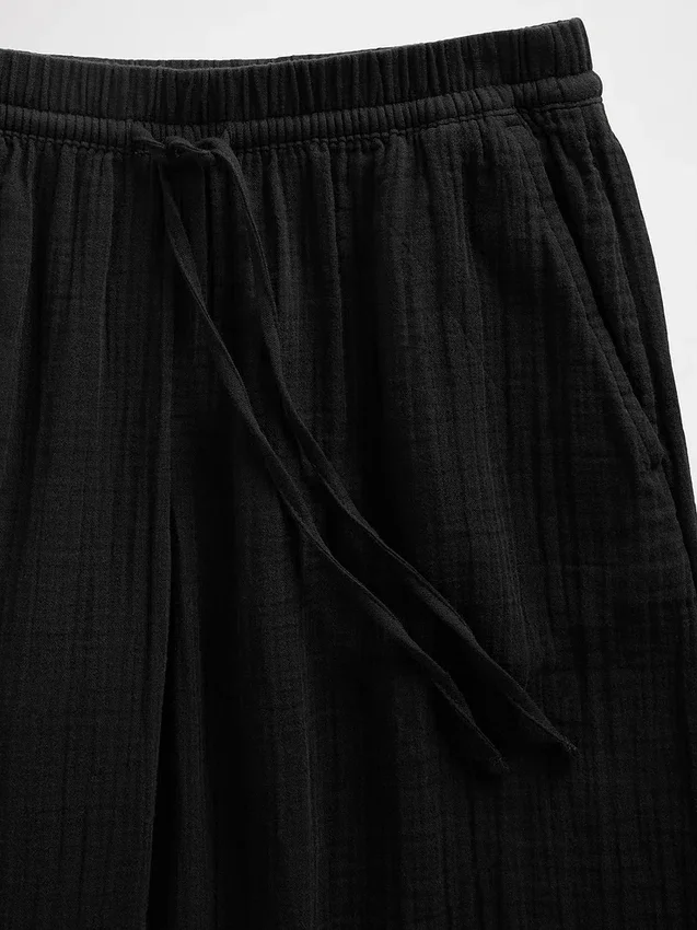 Joggingbroek van katoenen gaas