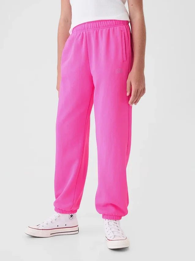 Joggingbroek voor kinderen met Vintagesoft-logo
