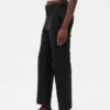Kaki met middelhoge taille