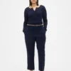 Kaki met middelhoge taille
