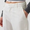 Kaki met middelhoge taille
