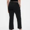 Kaki met middelhoge taille